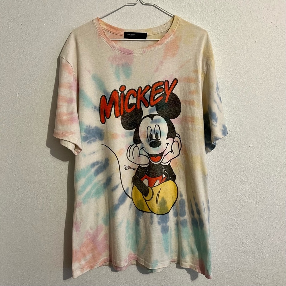 Mickey Mouse Tie Dye Shirt